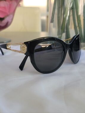 Versace Logo Sunglasses